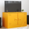 Móvel de TV 67x39x44 cm aço amarelo mostarda 1