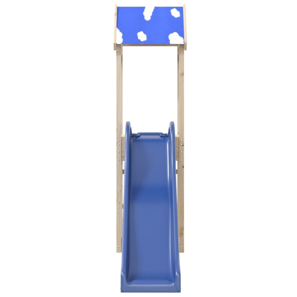 Parque infantil de exterior de madera maciza de pino M 3