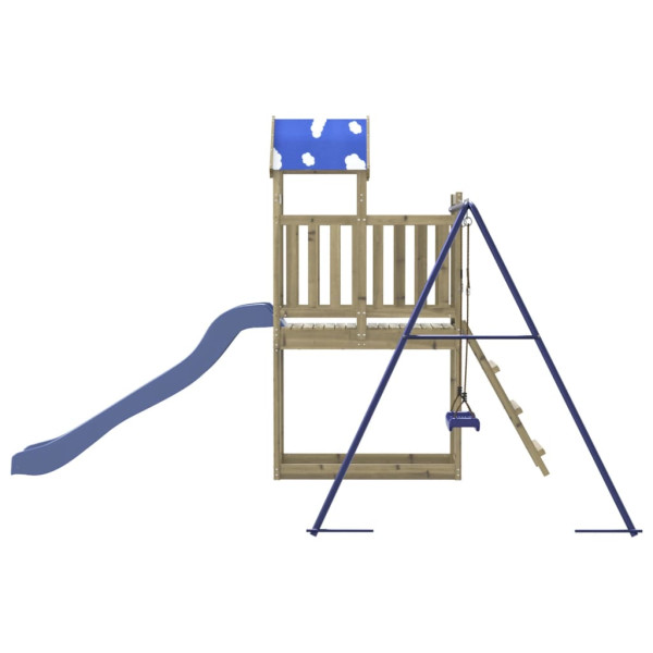 Parque infantil de exterior madera de pino impregnada M 5