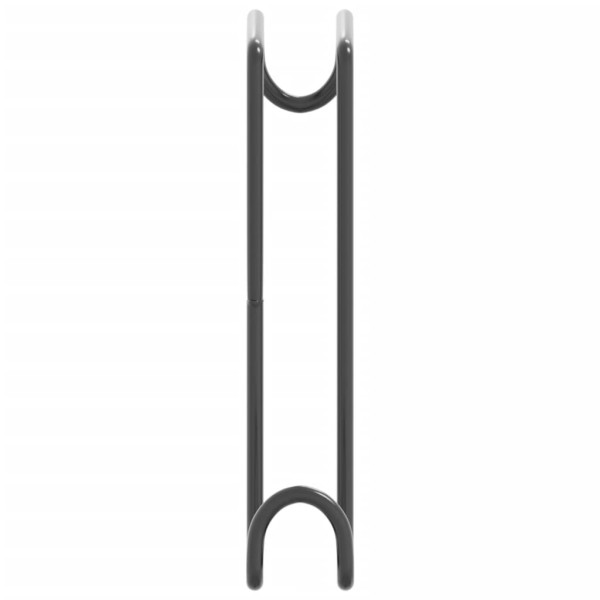 Suportes de brida 3 pcs aço preto M 4