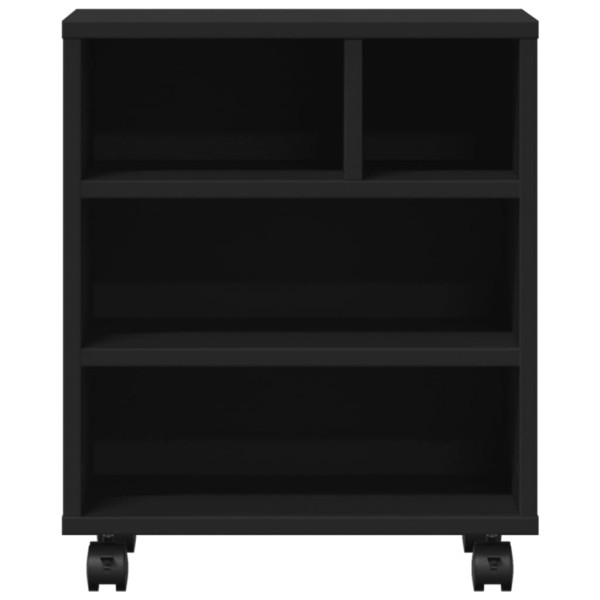 Soporte para impresora con ruedas negro 41x32x48 cm M 5