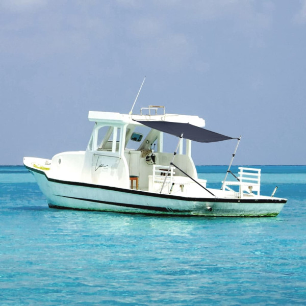 Set de toldo T-Top extensión azul marino 174x205x(115-194) cm D