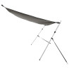 Set de toldo T-Top extensión gris 170x170x(113-182.5) cm 5