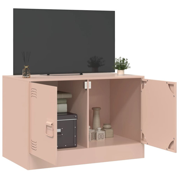 Móvel de TV 67x39x44 cm aço rosa M 3