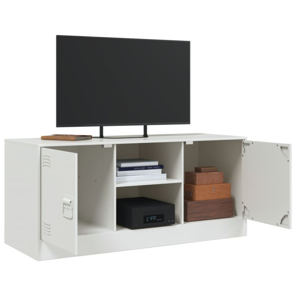Móvel de TV 99x39x44 cm aço branco M 5