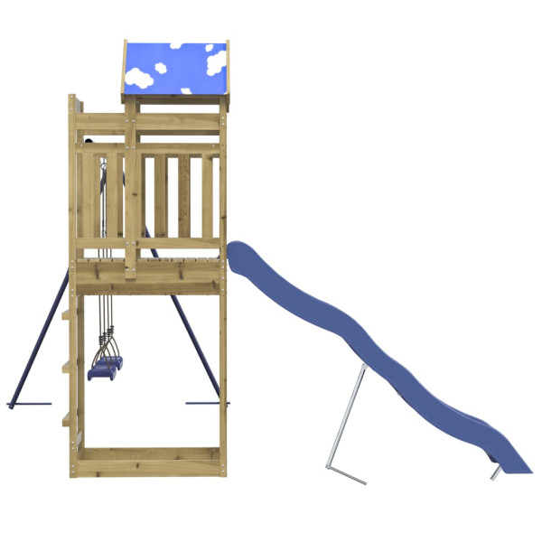 Parque infantil de exterior madera de pino impregnada M 5