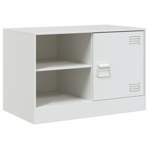 Móvel de TV 67x39x44 cm aço branco H