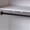 Roupeiro com 3 portas branco 118x50x171.5 cm pinho Panamá 3