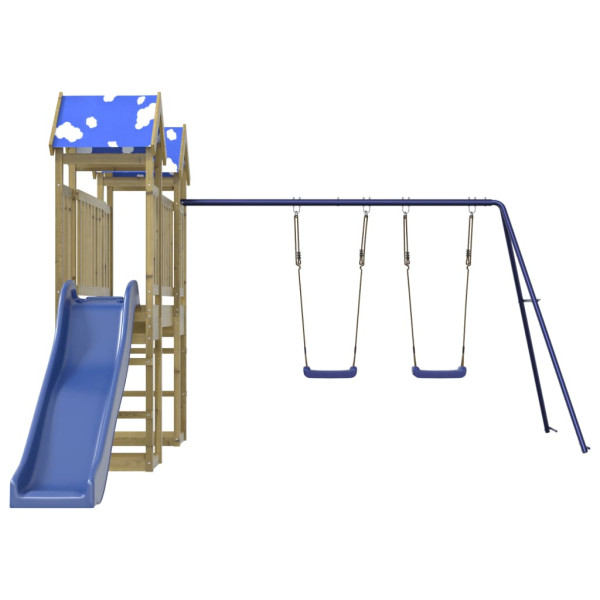 Parque infantil de exterior madera de pino impregnada M 3