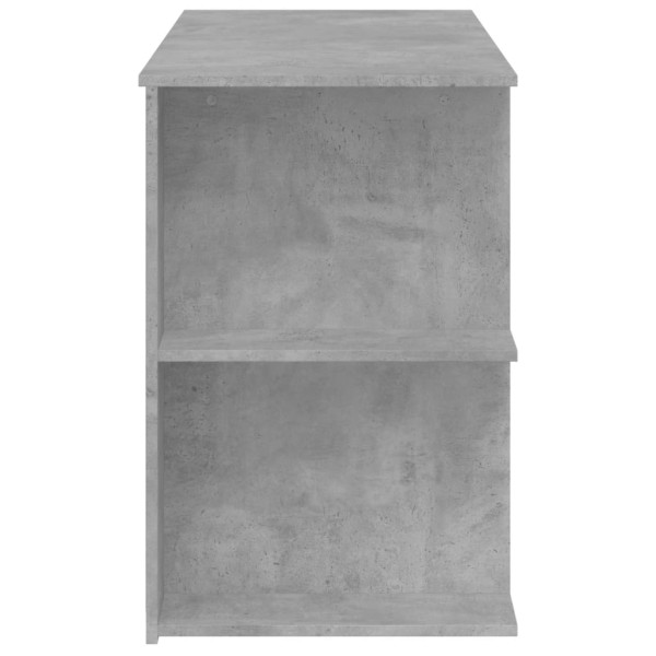 Escritorio madera de ingeniería gris hormigón 140x50x75 cm M 5