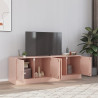 Muebles para TV 2 unidades acero rosa 67x39x44 cm 1
