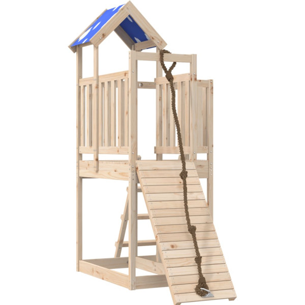 Parque infantil de exterior de madera maciza de pino M 2