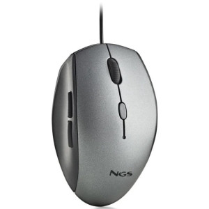 Ratón NGS MOTH gris H