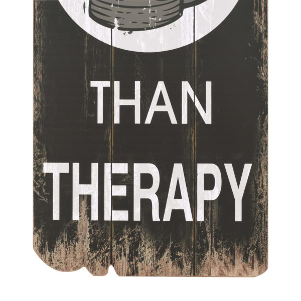 Perchero de pared con 6 ganchos 120x40 cm M 5