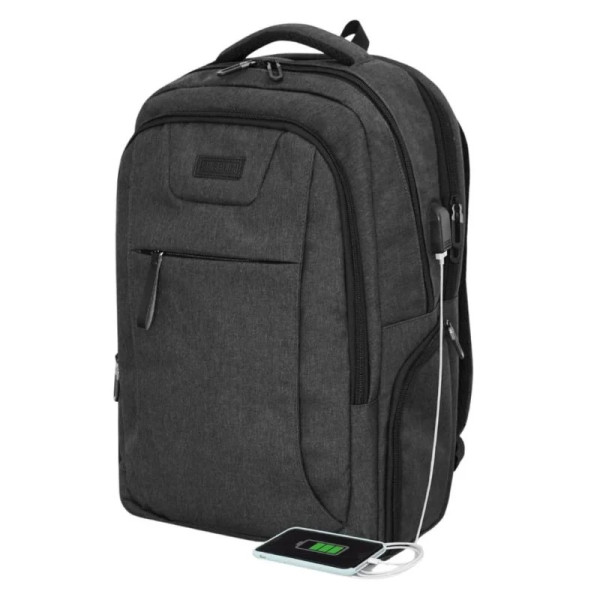 Mochila Subblim profissional de pavimentação de ar para portáteis até 16" negro M 2