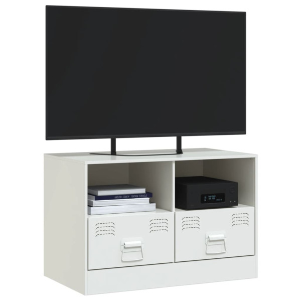 Móvel de TV 67x39x44 cm aço branco M 4