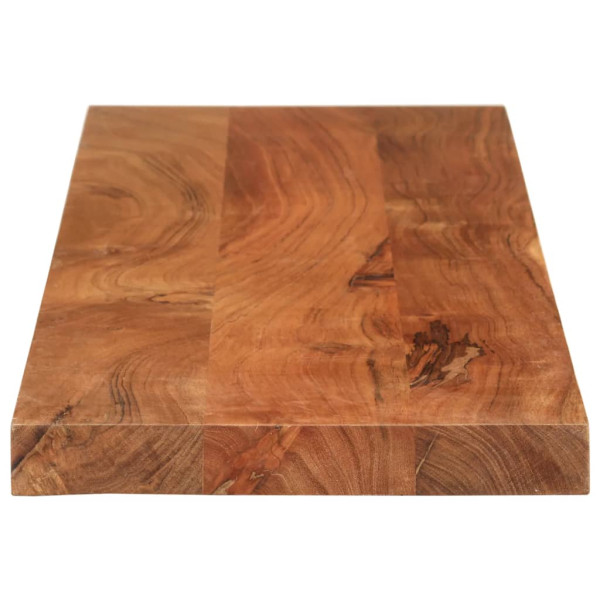Quadro de mesa retangular madeira maciça acacia 110x40x2.5 cm M 4