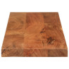 Quadro de mesa retangular madeira maciça acacia 110x40x2.5 cm 4