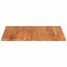 Tablero de mesa cuadrado madera maciza de acacia 80x80x3.8 cm 4
