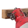 Lámpara de pared rojo desgastado 25 W E27 65x25 cm 5