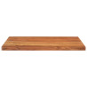 Tablero de mesa rectangular madera maciza acacia 100x80x2.5 cm 3