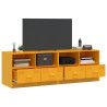 Muebles para TV 2 unidades acero amarillo mostaza 67x39x44 cm 4
