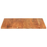 Tablero de mesa cuadrado madera maciza de acacia 80x80x2.5 cm 4