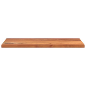 Tablero de mesa rectangular madera maciza acacia 120x50x3.8 cm H
