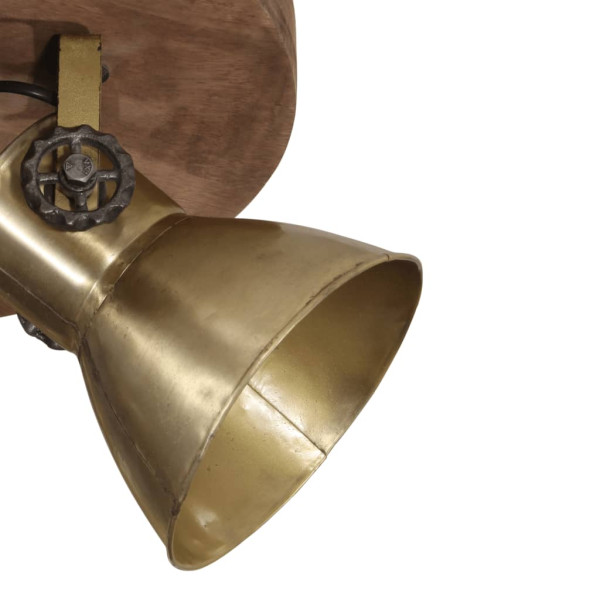 Lâmpada de teto de bronze vintage 25 W E27 50x50x25 cm M 4