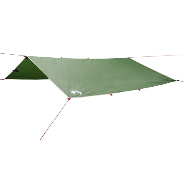 Lona de camping impermeable verde 500x294 cm M 2