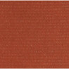 Toldo de vela cuadrado HDPE terracota 160 g/m² 2.5x2.5 m 5