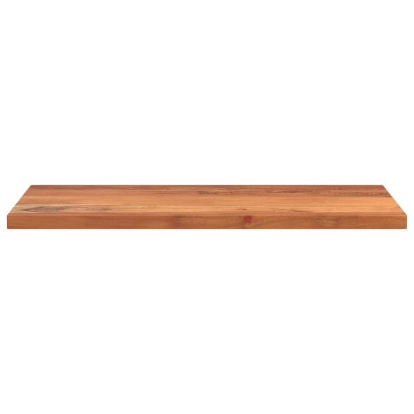 Tablero de mesa rectangular madera maciza acacia 110x50x3.8 cm M 3