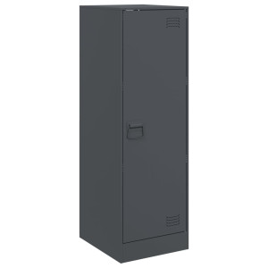 Aparador de acero gris antracita 34.5x39x107 cm H