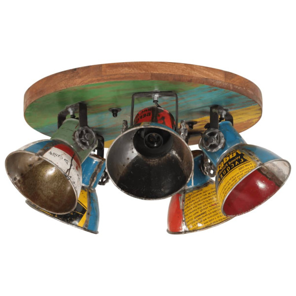 Lámpara de techo de colores 25 W E27 50x50x25 cm M 2