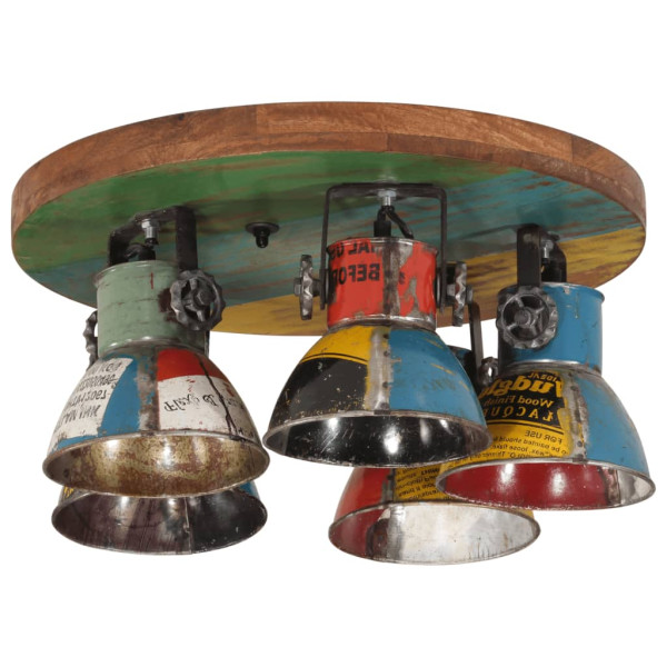 Lámpara de techo de colores 25 W E27 50x50x25 cm M 3