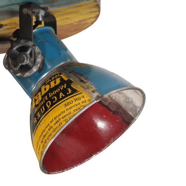 Lámpara de techo de colores 25 W E27 50x50x25 cm M 4