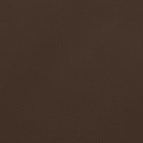 Toldo de vela rectangular tela oxford marrón 5x7 m M 5