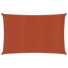 Para-sol vela retangular 160 g/m² 3.5x5 m PEAD terracotta 1