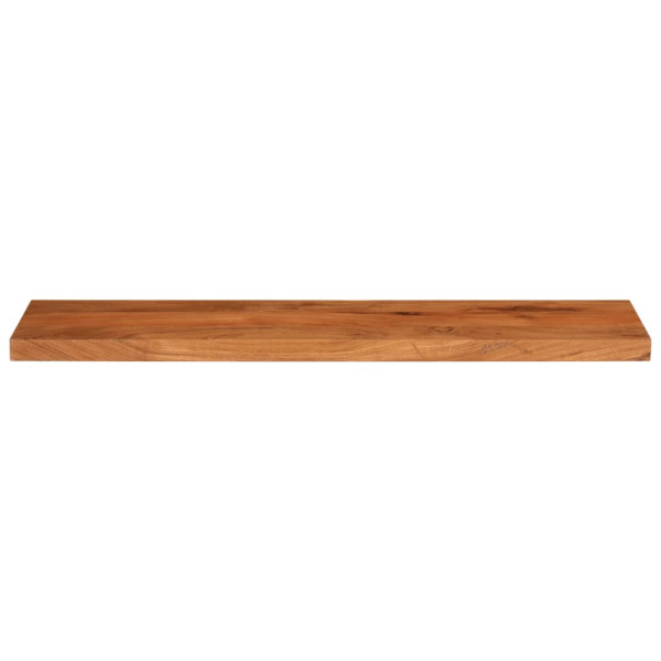 Tablero de mesa rectangular madera maciza acacia 100x20x2.5 cm M 3