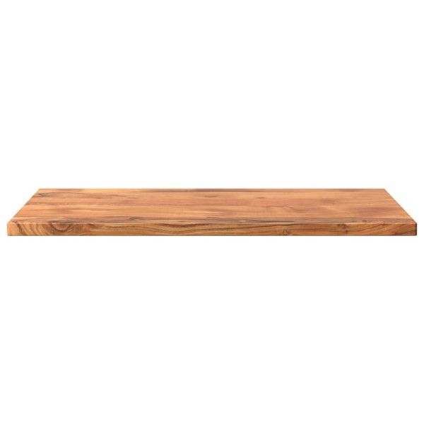 Tablero de mesa rectangular madera maciza acacia 90x70x2.5 cm M 3