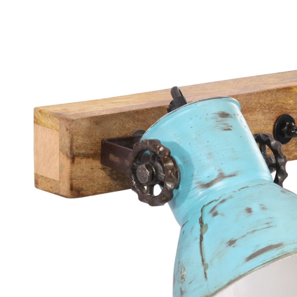 Lâmpada de parede azul usada 25 W E27 65x25 cm M 5