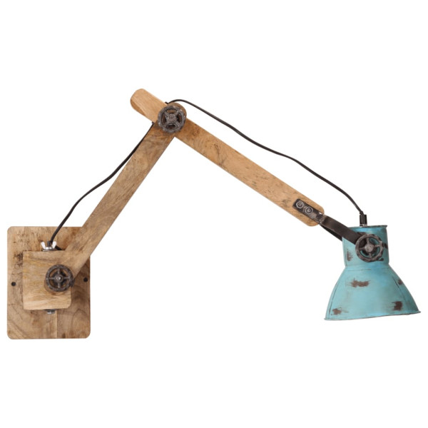 Lâmpada de parede azul usada 25 W E27 96x15x20 cm M 4