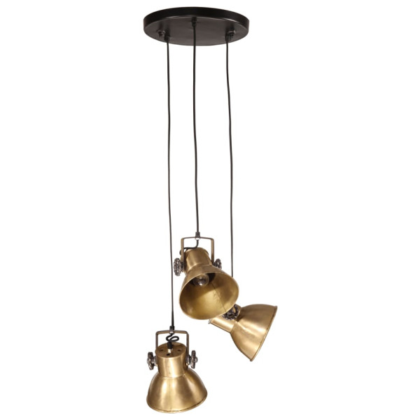 Lâmpada de teto de bronze vintage 25 W E27 30x30x100 cm M 3