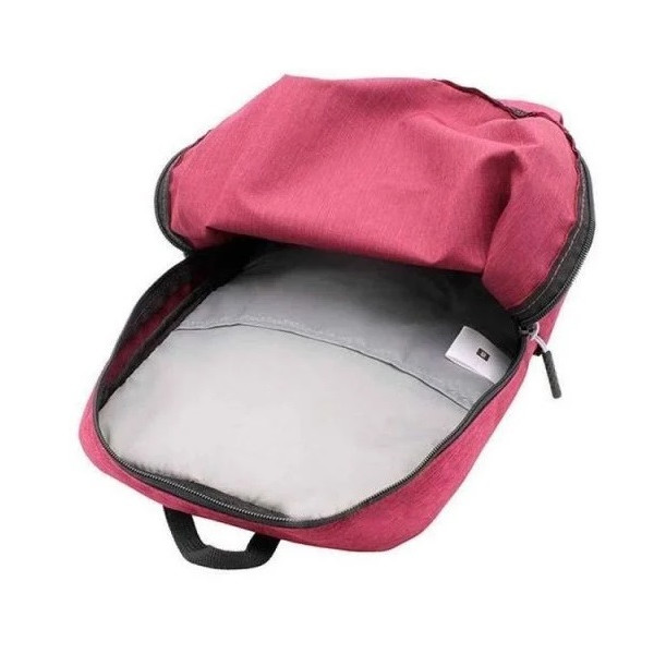 Mochila xiaomi meu casual daypack rosa - capacidade 10l - poliéster - bolso lateral M 4