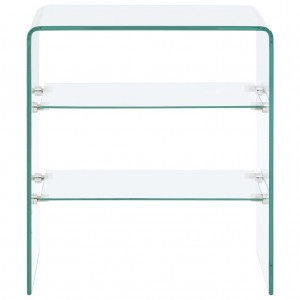 Mesa de centro de vidrio templado 50x40x56 cm H