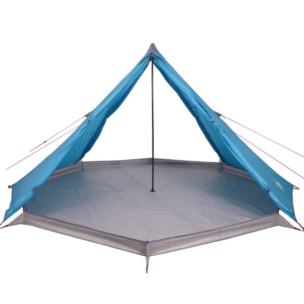 Tienda de campaña familiar tipi 8 personas impermeable azul M 2