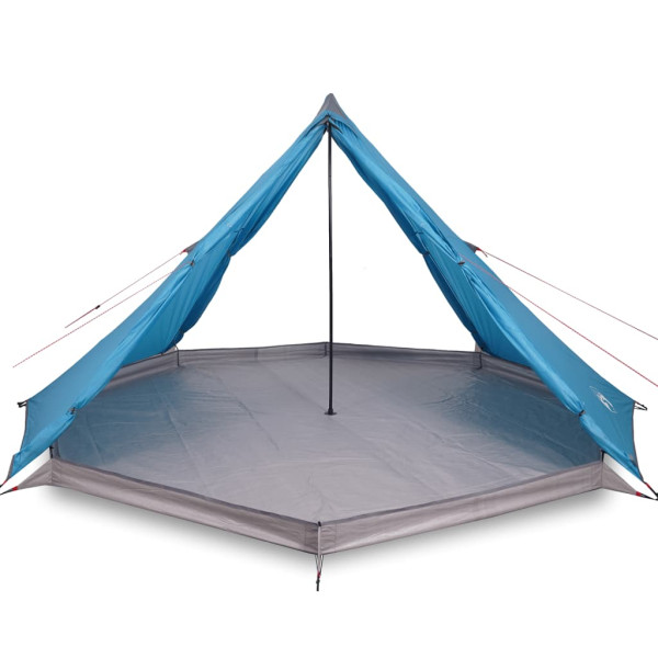Tienda de campaña familiar tipi 8 personas impermeable azul M 4
