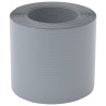 Telas privacidade p/ jardim 10 pcs 252.5x19 cm PVC cinzento 3