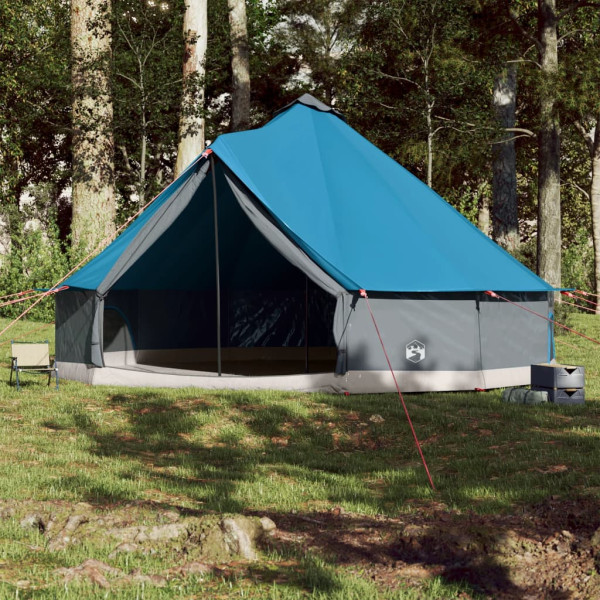 Tenda familiar tipi para 12 pessoas impermeável azul M 3