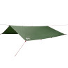 Lona de camping impermeable verde 300x294 cm 2